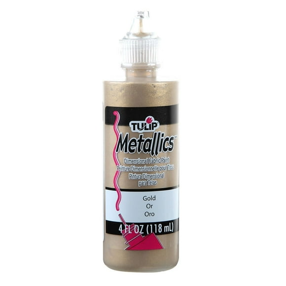Tulip Metallics Gold Colour Dimensional Fabric Paint