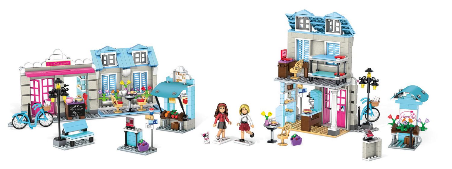 american girl lego house