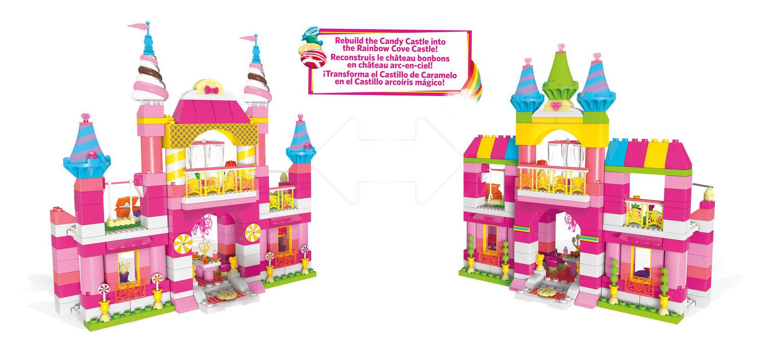 Mega construx barbie candy on sale castle