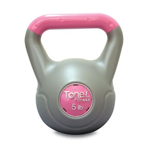 Tone Fitness Kettlebell vinyle 5 lb/2,3 kg