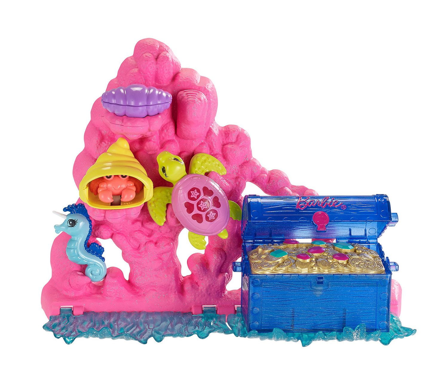 Barbie Dolphin Magic Ocean Treasure Playset Walmart