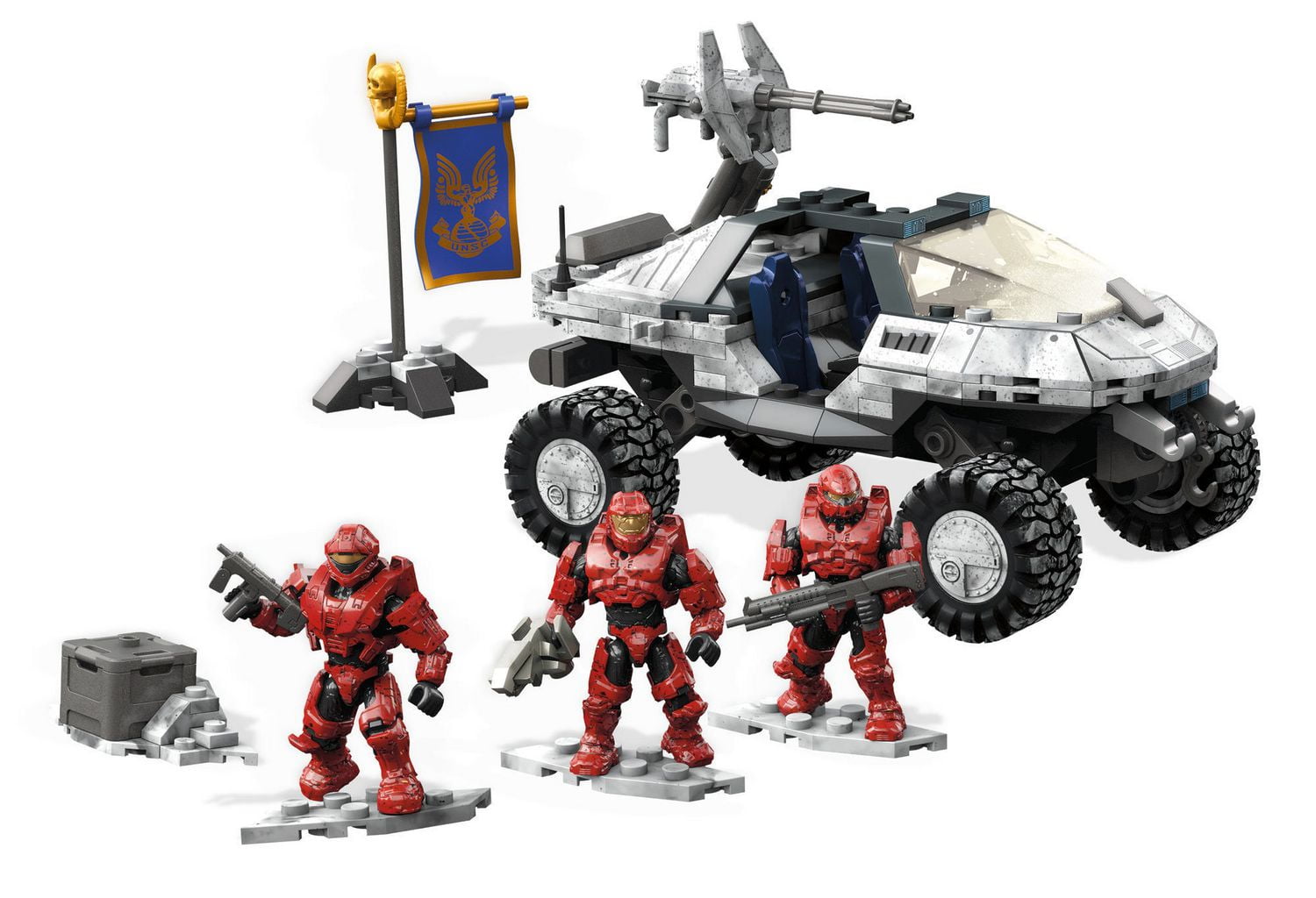 Mega Construx Halo Red Team Warthog Rescue - lagoagrio.gob.ec