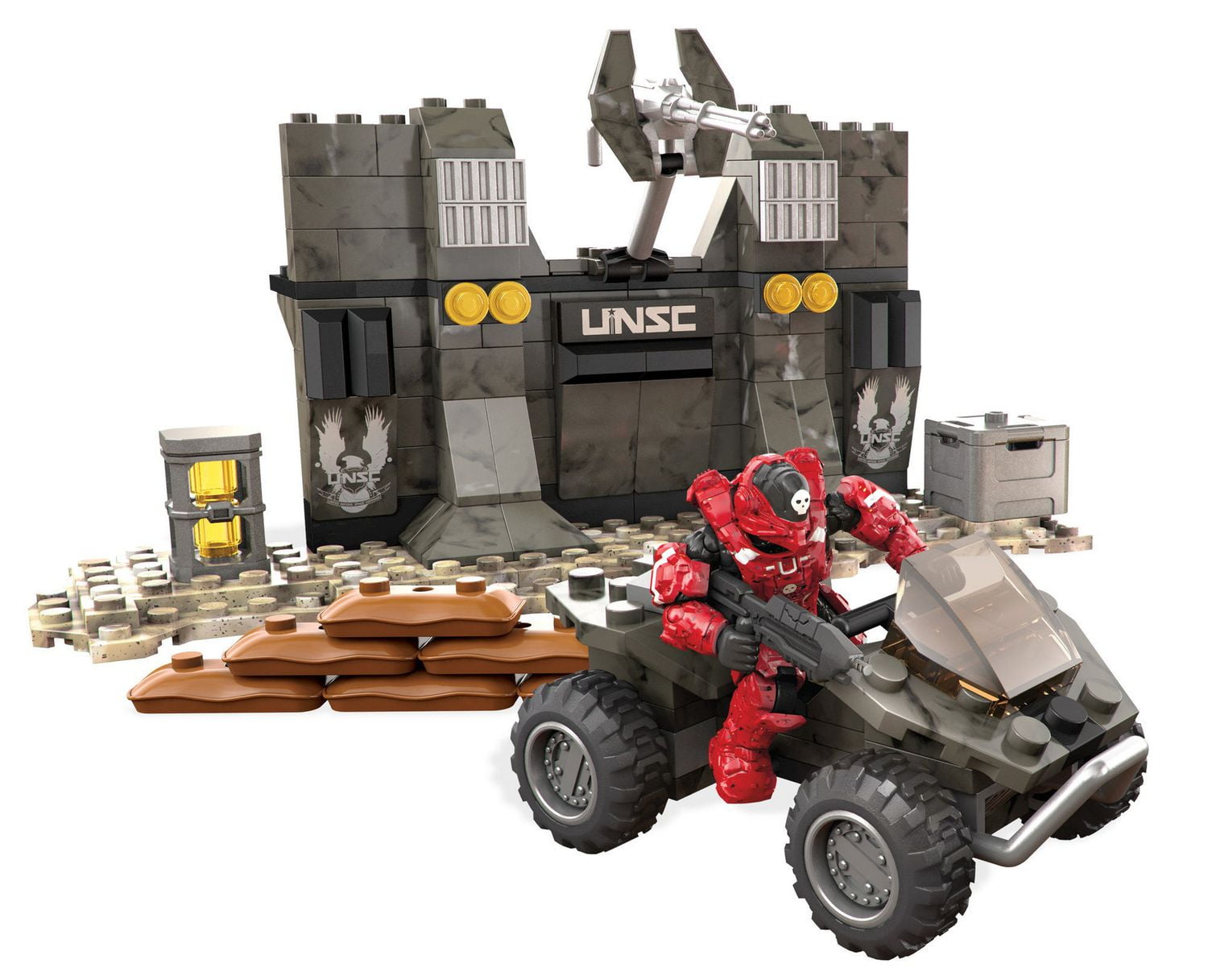 Halo mega construx outlet orbital spartan from unsc forge builder