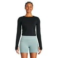 thumbnail image 1 of Athletic Works Women's Side Ruched Tee, 1 of 6