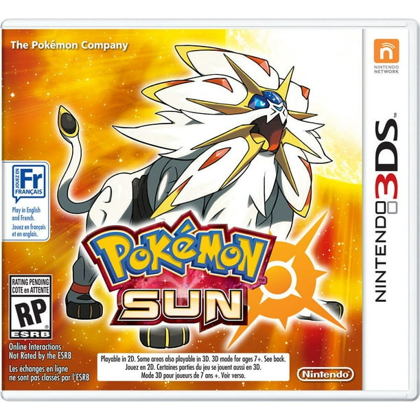 Jeu vidéo Pokemon Sun pour 3DS