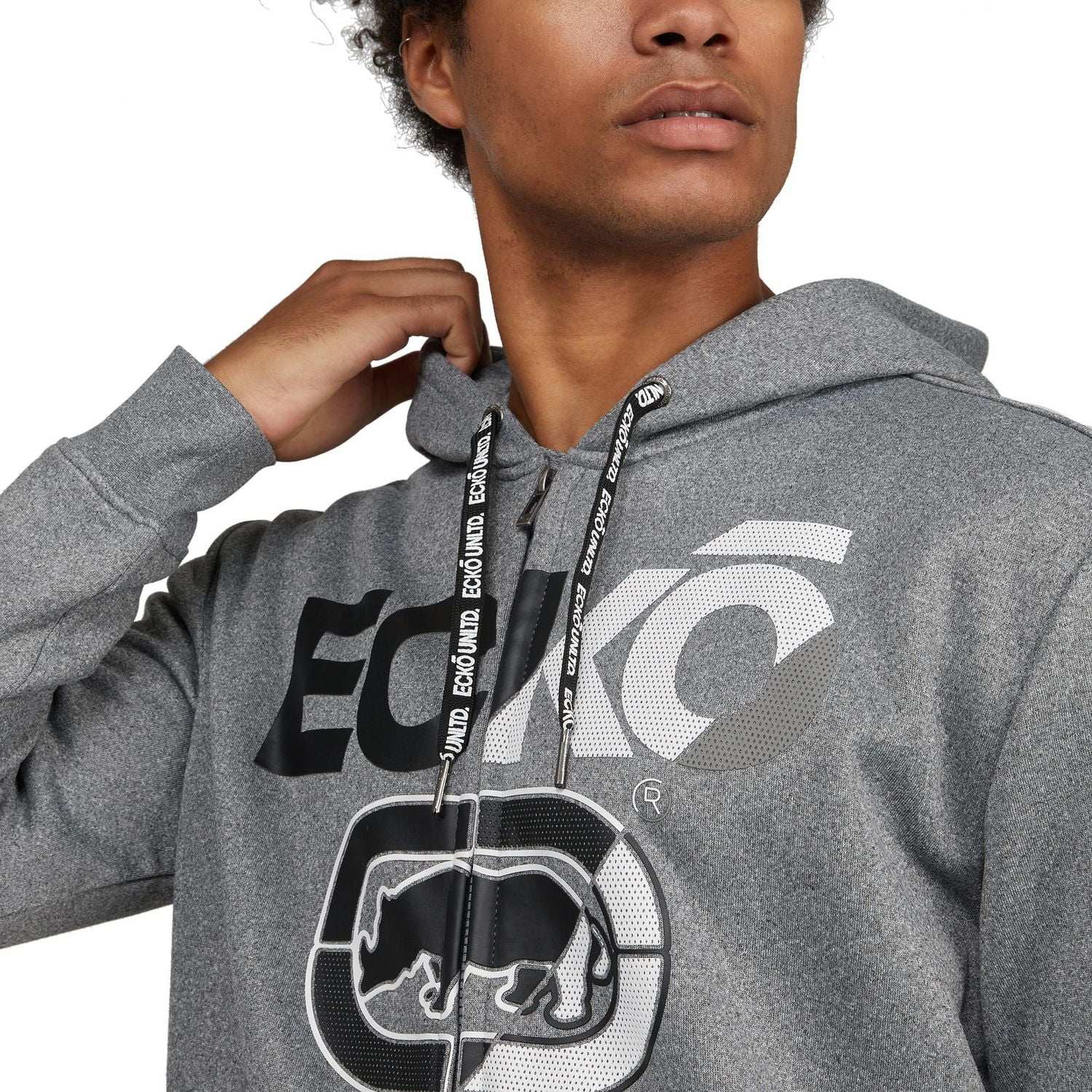 Ecko Men’s Final Score Zip-Up Fleece Hoodie