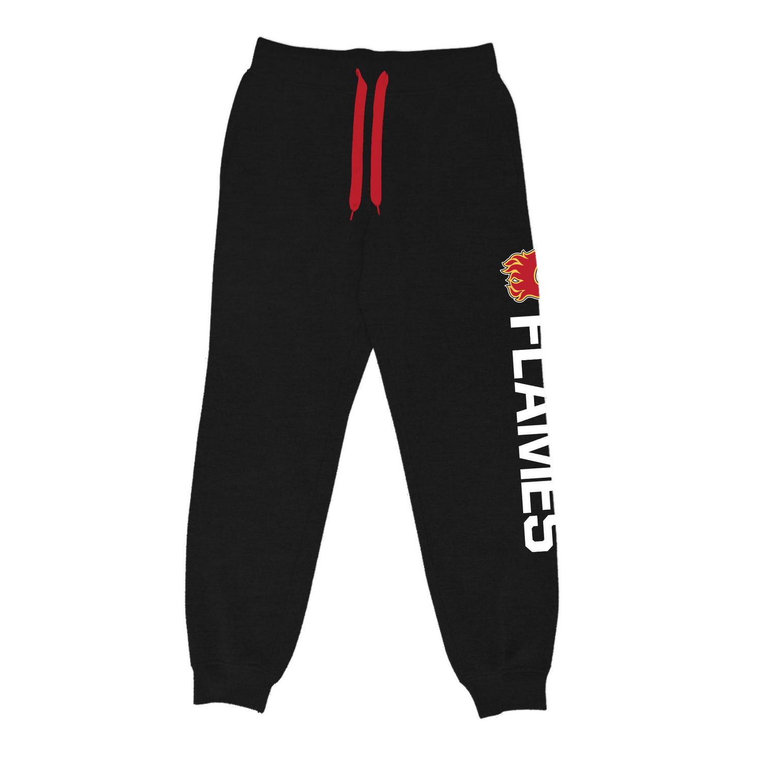 NHL Mens Calgary Flames Side Printed Jogger