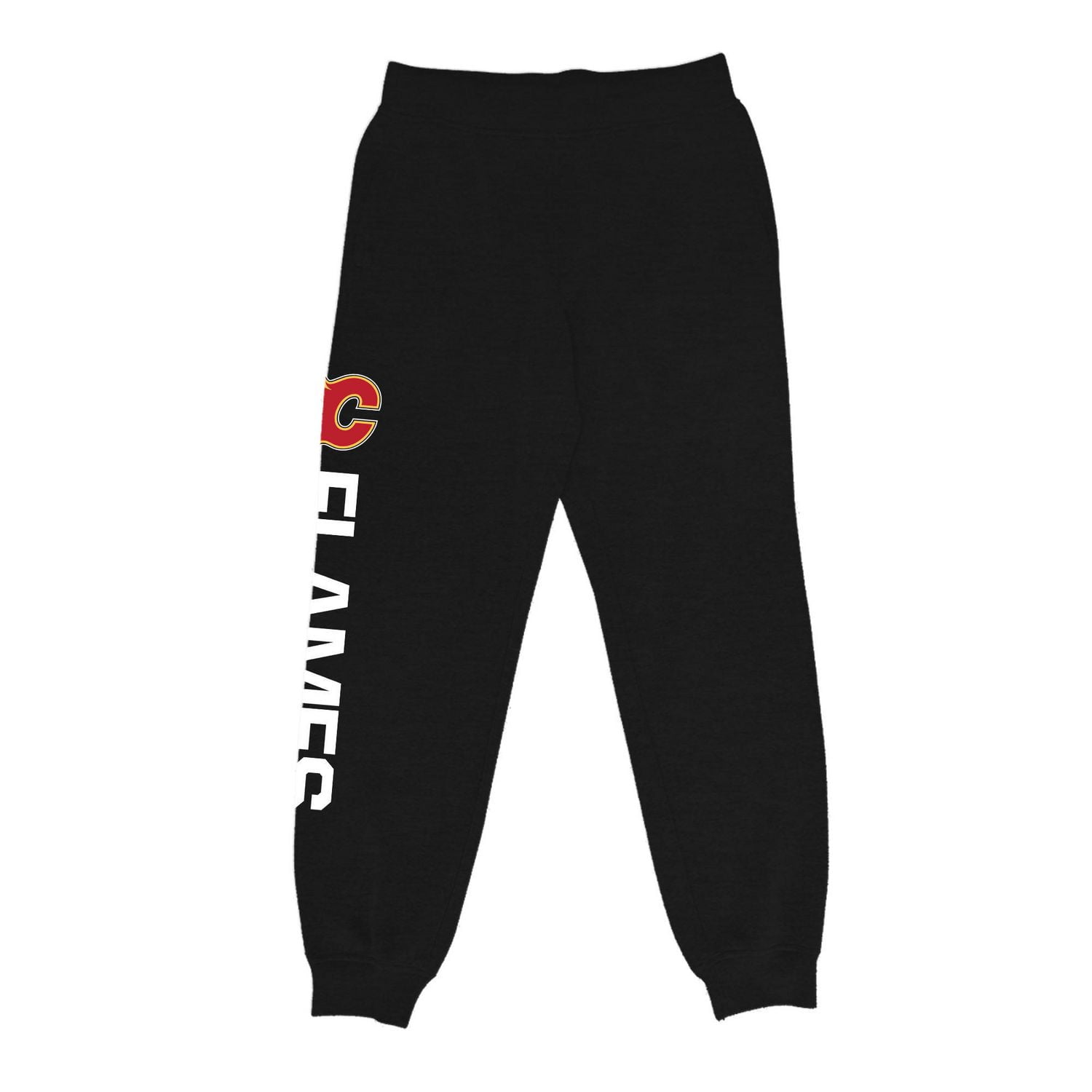 NHL Mens Calgary Flames Side Printed Jogger