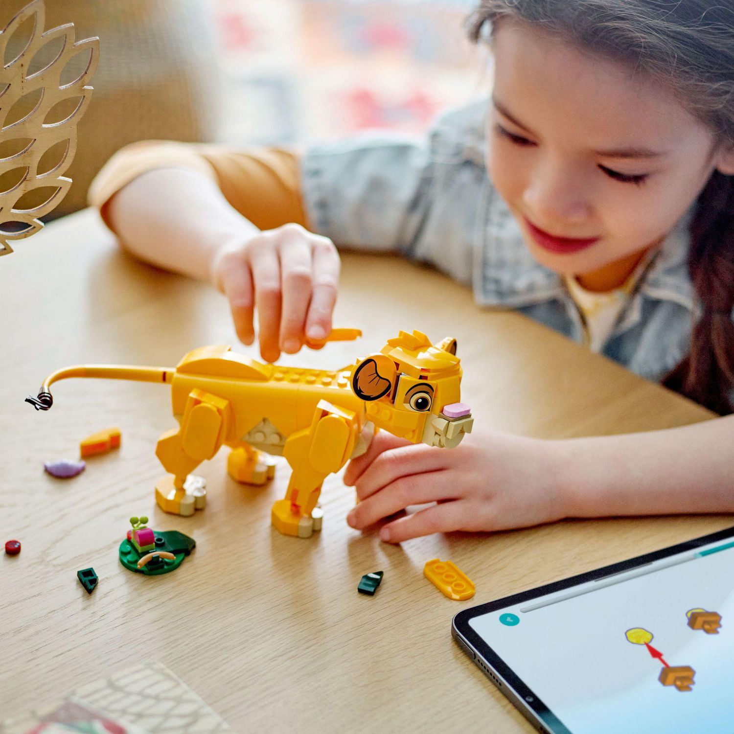 LEGO Disney Classic Bebe Simba le Roi Lion 43243 Ensemble de construction 222 pieces Comprend 222 pieces 6 ans Walmart