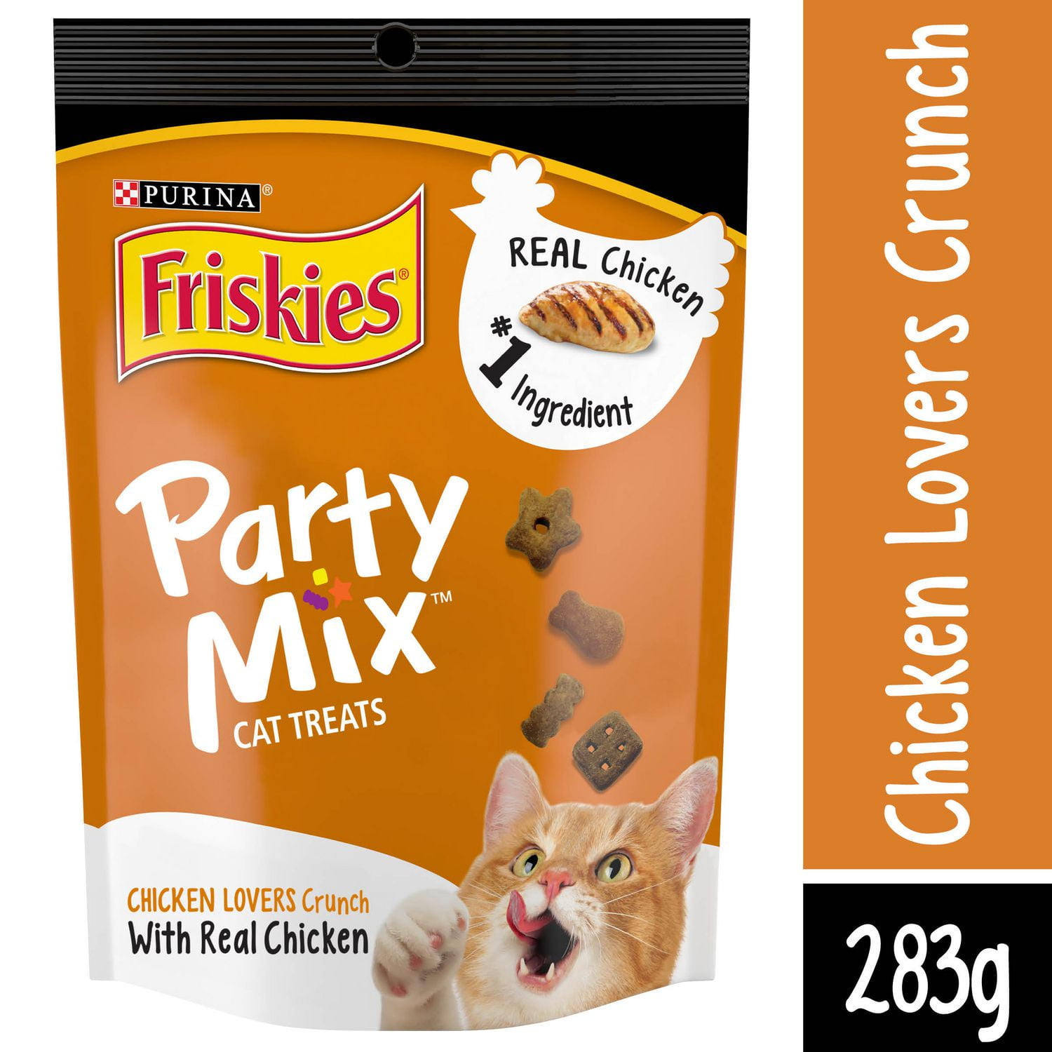 Friskies Party Mix Cat Treats, Chicken Lovers Crunch Walmart Canada