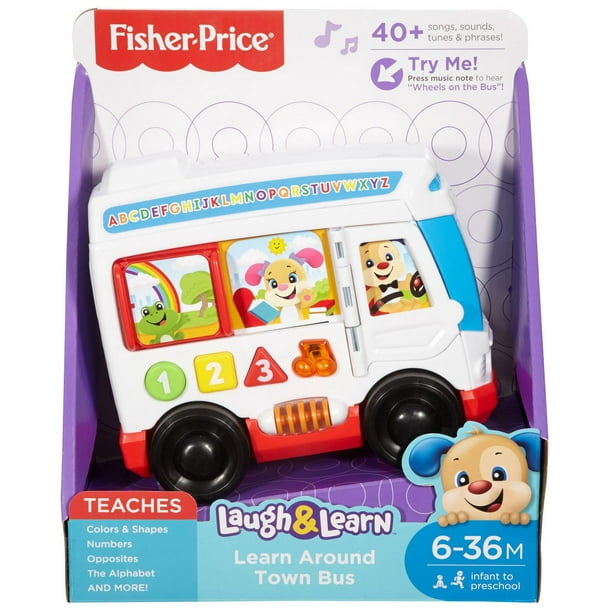 fisher price laugh and learn bus