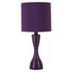Lampe de table violet – image 1 sur 1