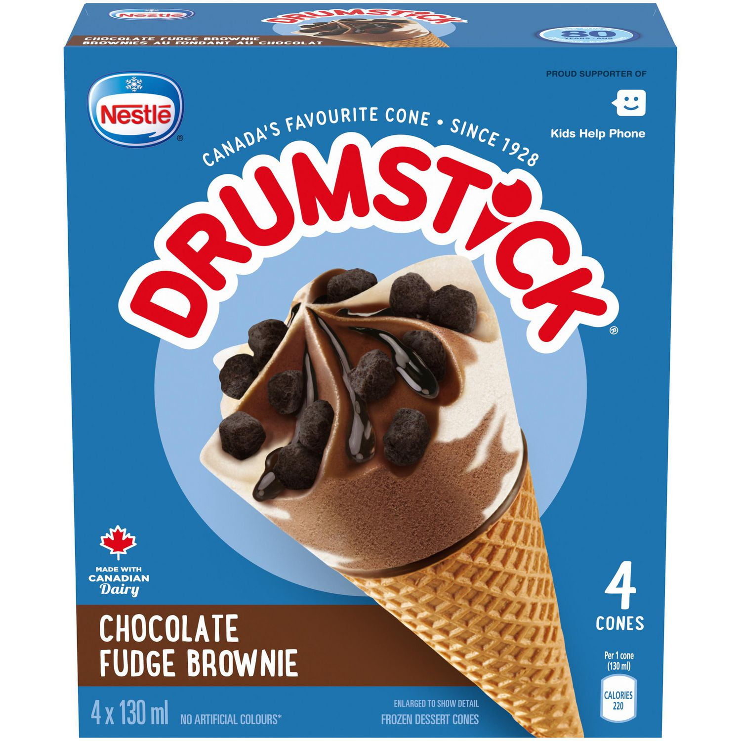 NESTLÉ DRUMSTICK Chocolate Fudge Brownie Cones Walmart Canada