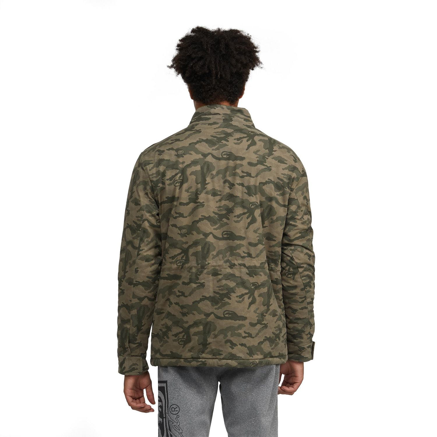 Veste de combat utilitaire doublée en sherpa Ecko pour hommes