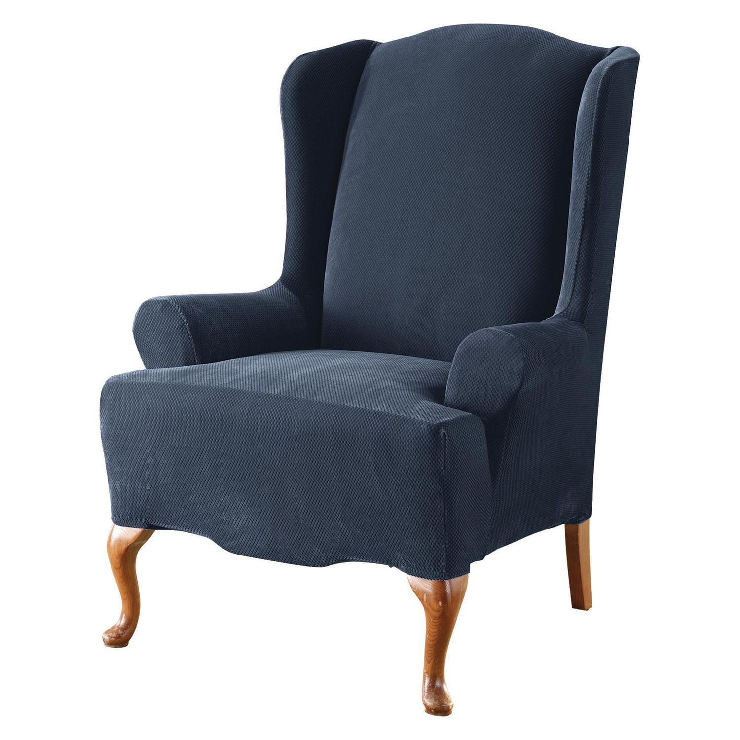 Sure Fit Stretch Piqué Wing Chair Slipcover Walmart Canada