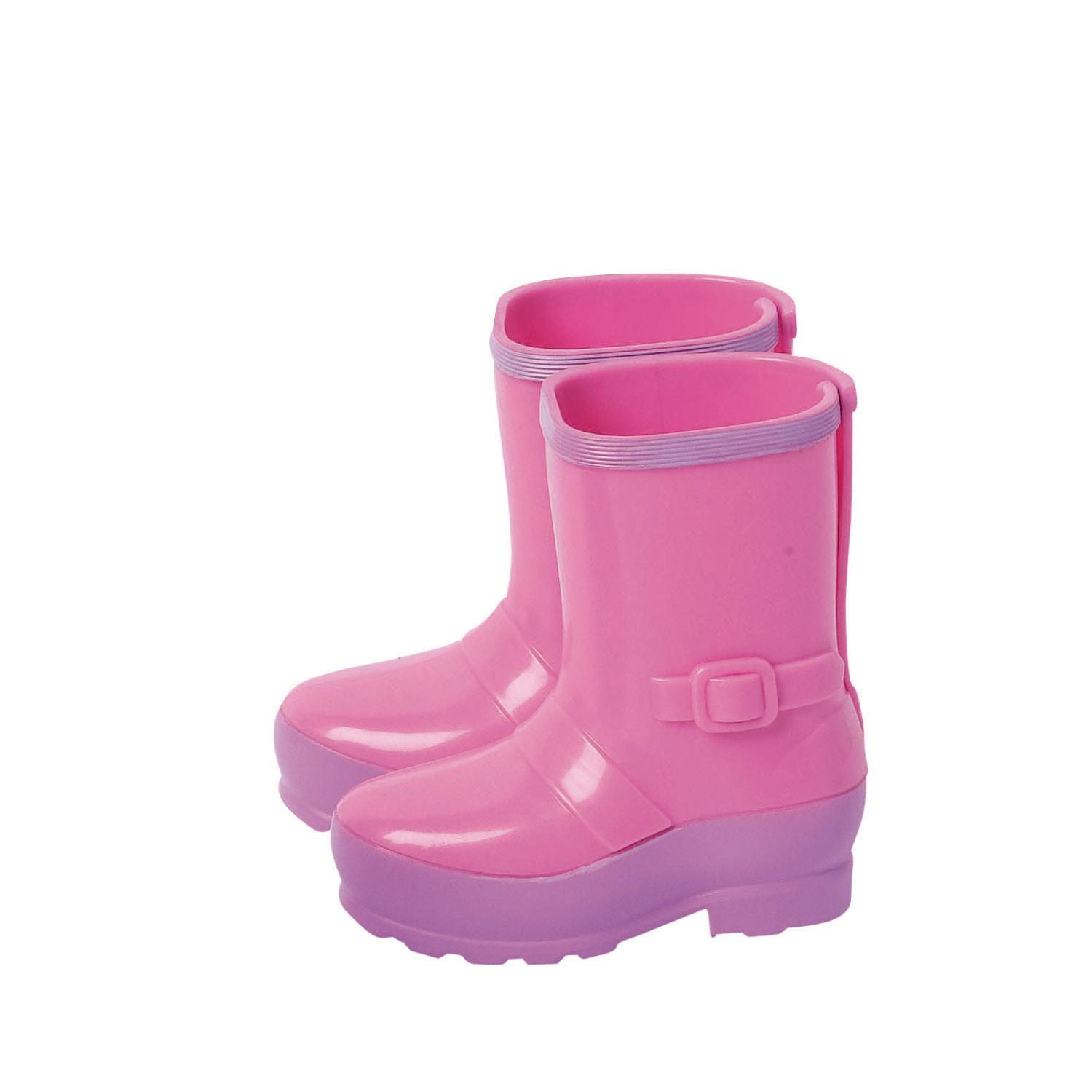 Pink rain hot sale boots walmart