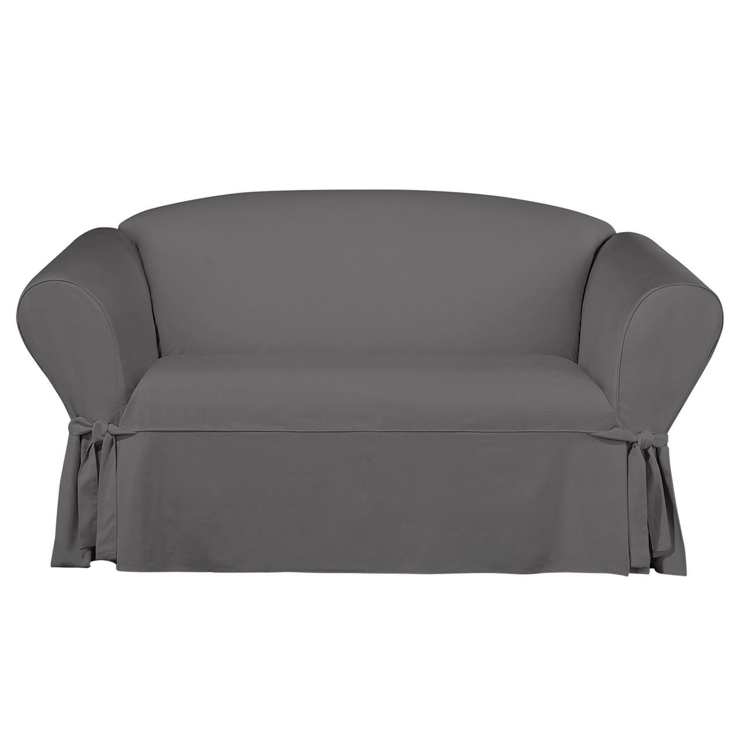 Sure Fit Essential Twill Loveseat Slipcover Walmart Canada