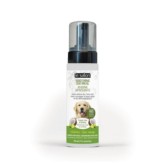 Shampoing sans rinçage Le Salon à l’avoine apaisante pour chiens, 210 ml (7,1 oz)