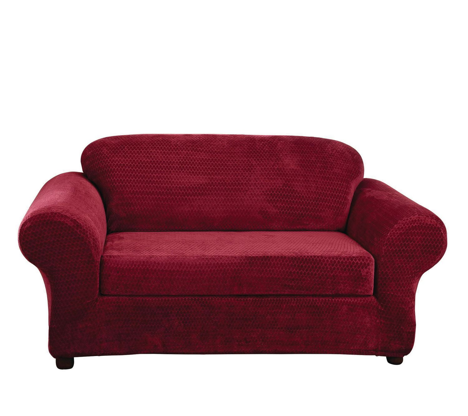 Sure Fit Royal Diamond Stretch Loveseat Slipcover Walmart Canada