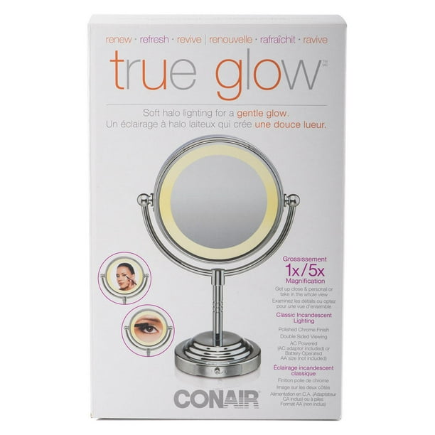 1pc LED Miroir De Maquillage Lumière 3 Couleurs Gradation - Temu Canada