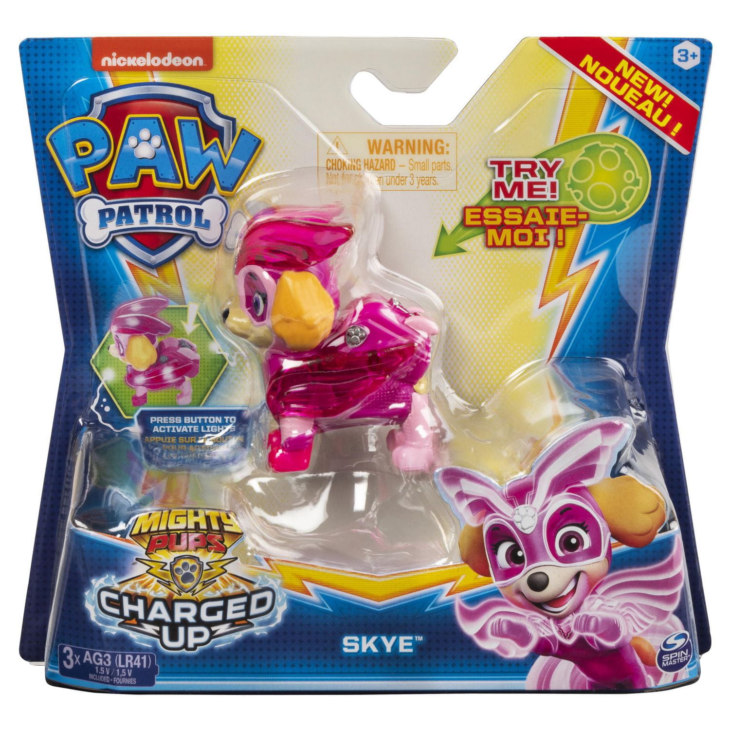 Mighty pups outlet light up toys