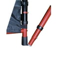 thumbnail image 2 of Drive Medical Red Portable Folding Travel Walker with 5-inch Caster Wheels and Fold up Legs, 2 of 6