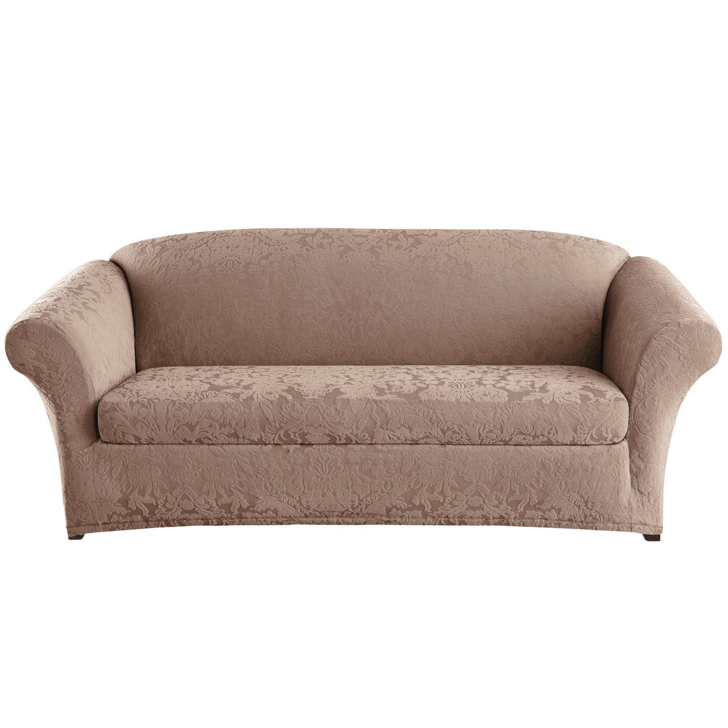 Sure Fit Jacquard Damask Stretch Sofa Slipcover Walmart Canada