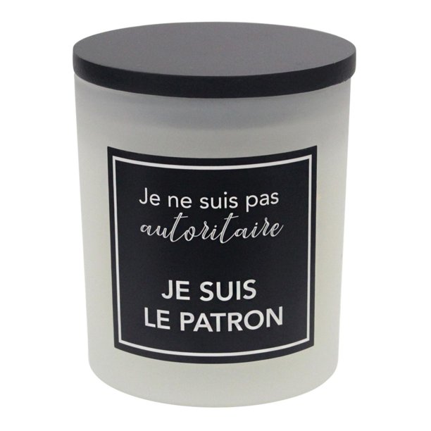 7.5oz "I am the boss" ISLAND BLOSSOM Fragranced Jar Candle, 7.5oz