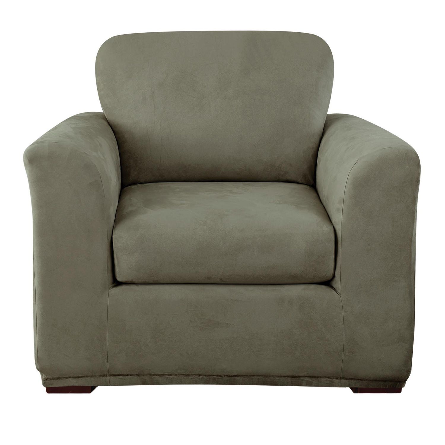 Sure Fit Stretch Suede Armchair Slipcover Walmart Canada
