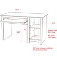 thumbnail image 4 of Computer Desk Maple, 4 of 4