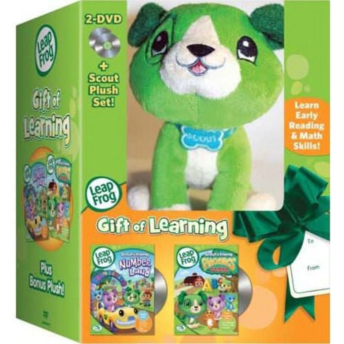Leapfrog: Gift Of Learning - Numberland / Phonic Farm (2-DVD + Scout Plush)