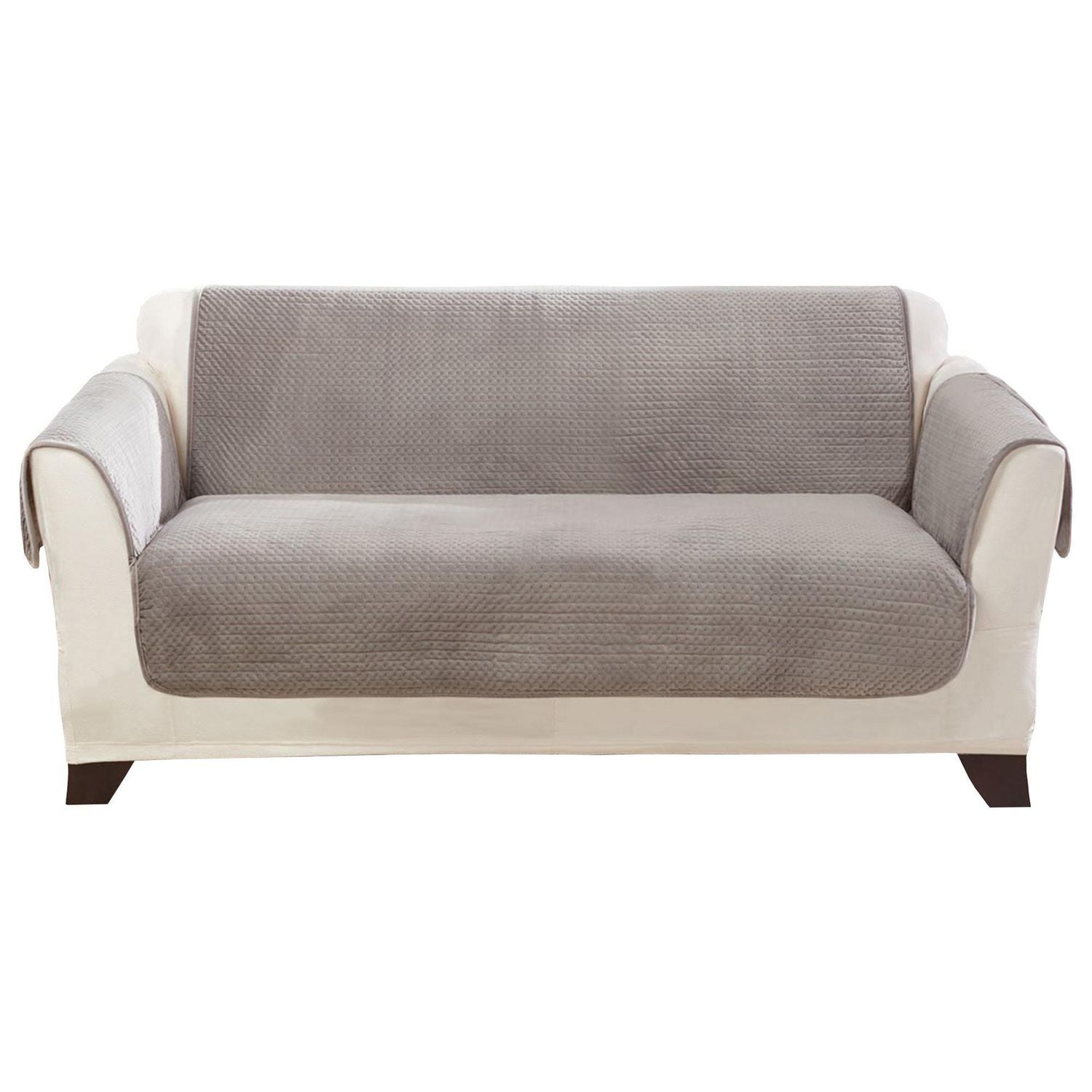 Sure Fit Elegant Pick Stitch Loveseat Furniture Cover Walmart Canada