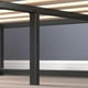 Zinus Joseph Cadre de lit à profil bas de 25,4 cm (10 po) Platforma / base de matelas / sommier facultatif / soutien avec lamelles de bois – image 5 sur 7