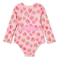 thumbnail image 2 of George Toddler Girls' Adaptive Rash Guard 1-Piece, 2 of 3