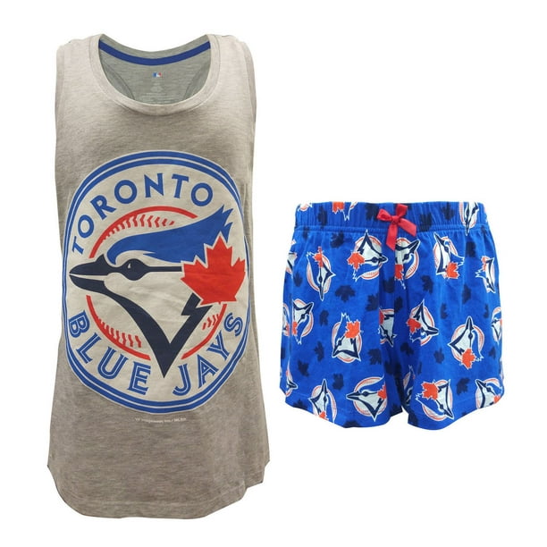 Ens. 2 pièces vêtements de nuit Blue Jays de Toronto pour femmes
