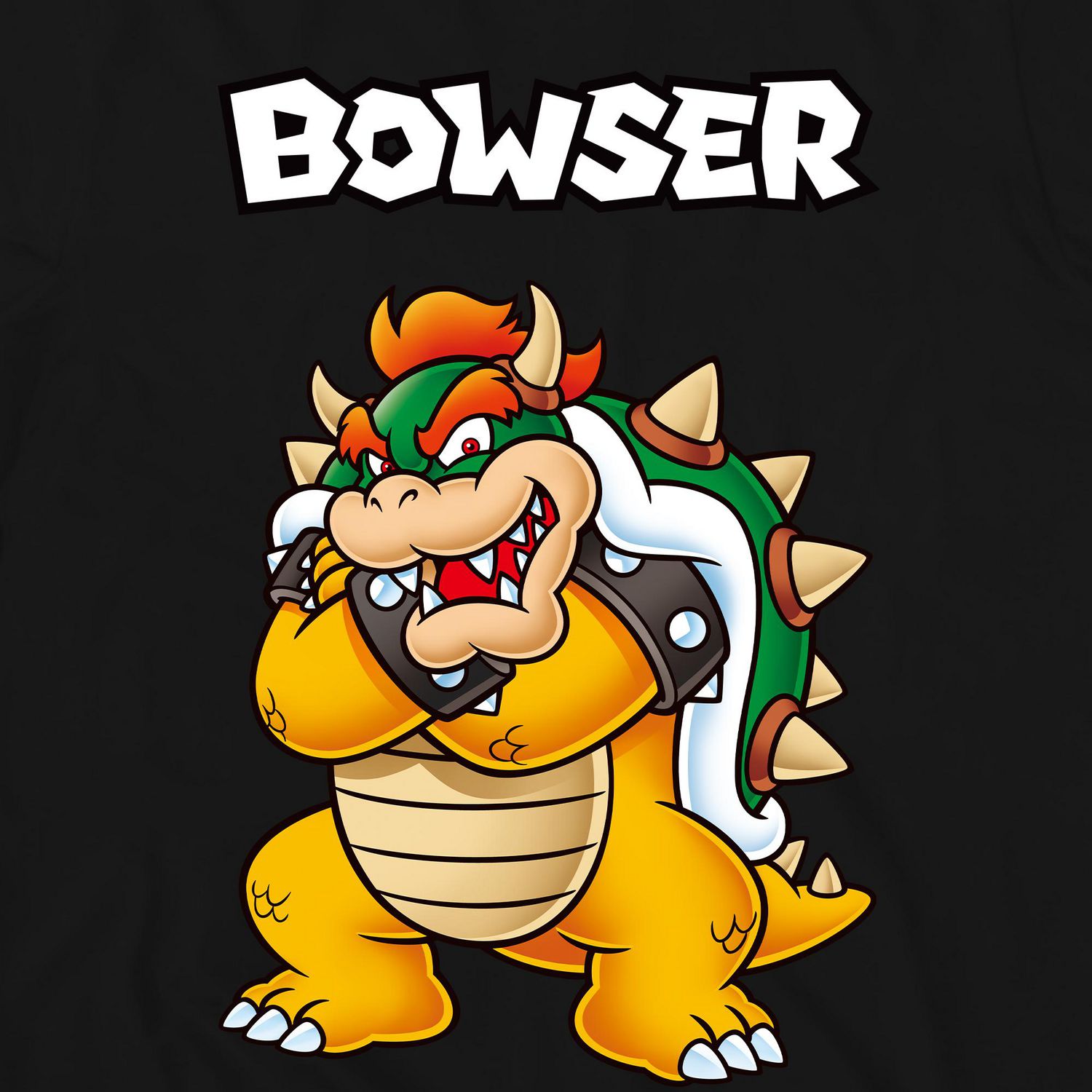 Super Mario Boys Combo Bowser Short Sleeve T Shirt