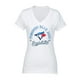 T-shirt  à encolure V et à manches courtes de Toronto Blue Jays pour femmes – image 1 sur 2