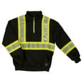 thumbnail image 1 of TOUGH DUCK Men's 1/4 Zip Safety Pullover, 1 of 4