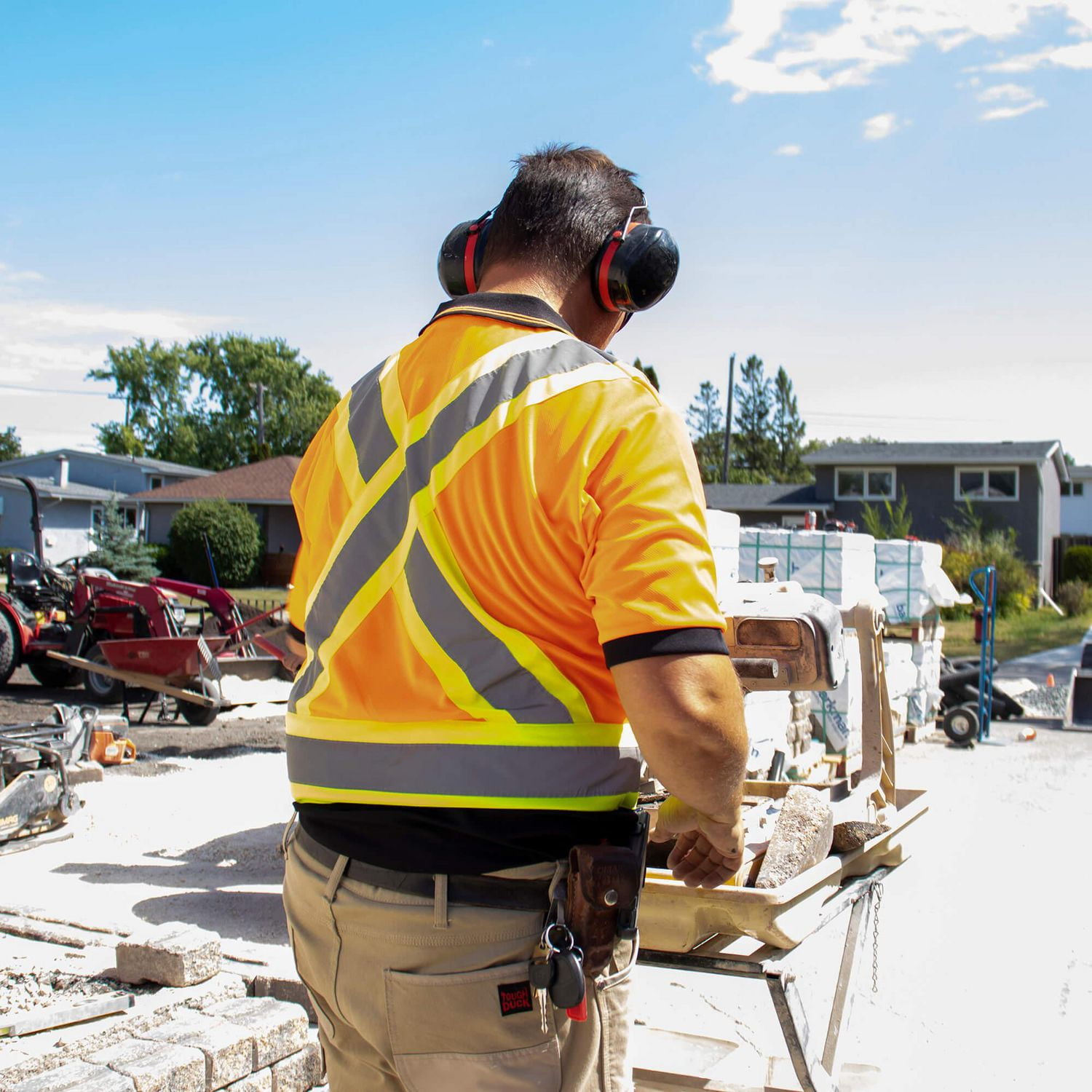 Tough Duck Short Sleeve Safety Polo Shirt