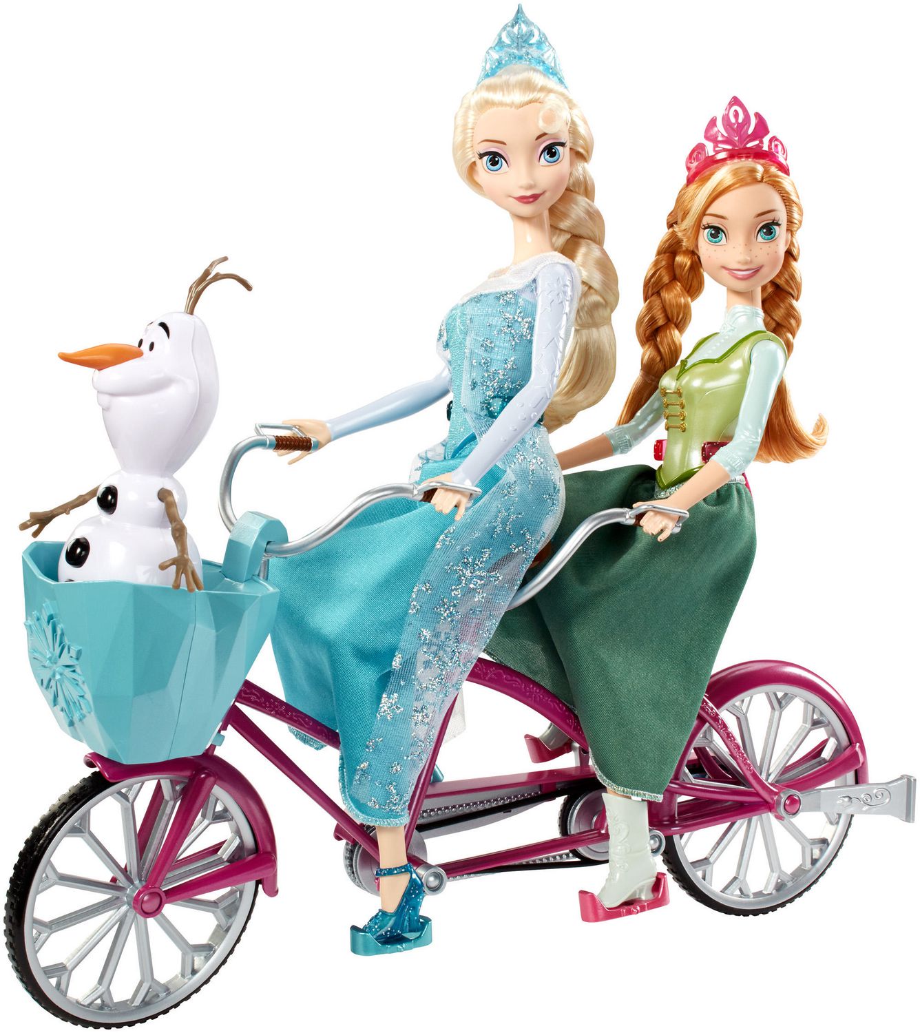 Disney Frozen Anna And Elsa s Musical Bicycle Walmart