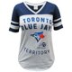 T-shirt à encolure V et à manches courtes  Territoire de Toronto Blue Jays pour femmes – image 1 sur 2