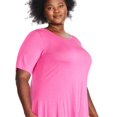thumbnail image 2 of George Plus Women's Sharkbite Hem Tee, 2 of 6