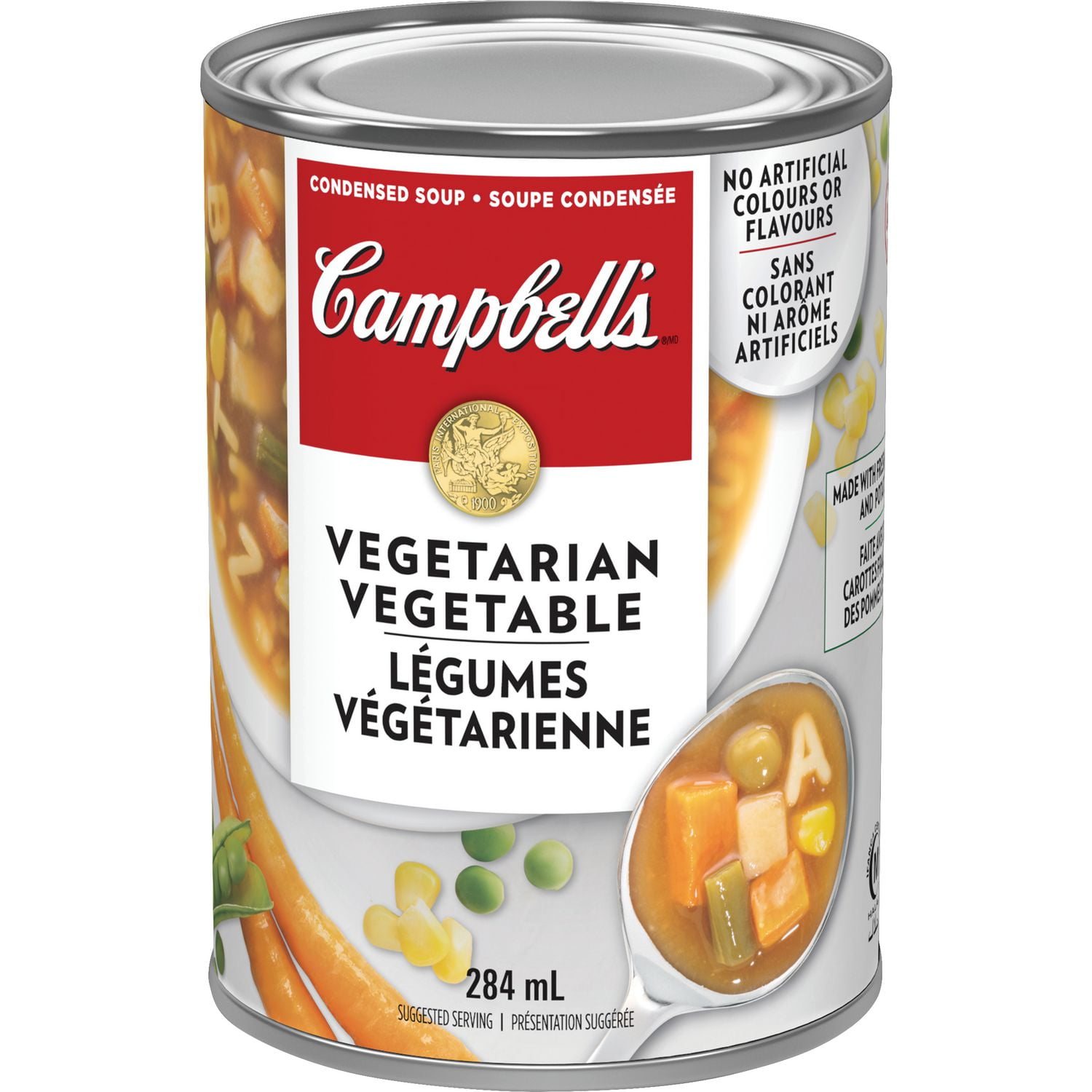 Campbell's Vegetarian Vegetable Soup Nutrition at Jeffrey Estep blog