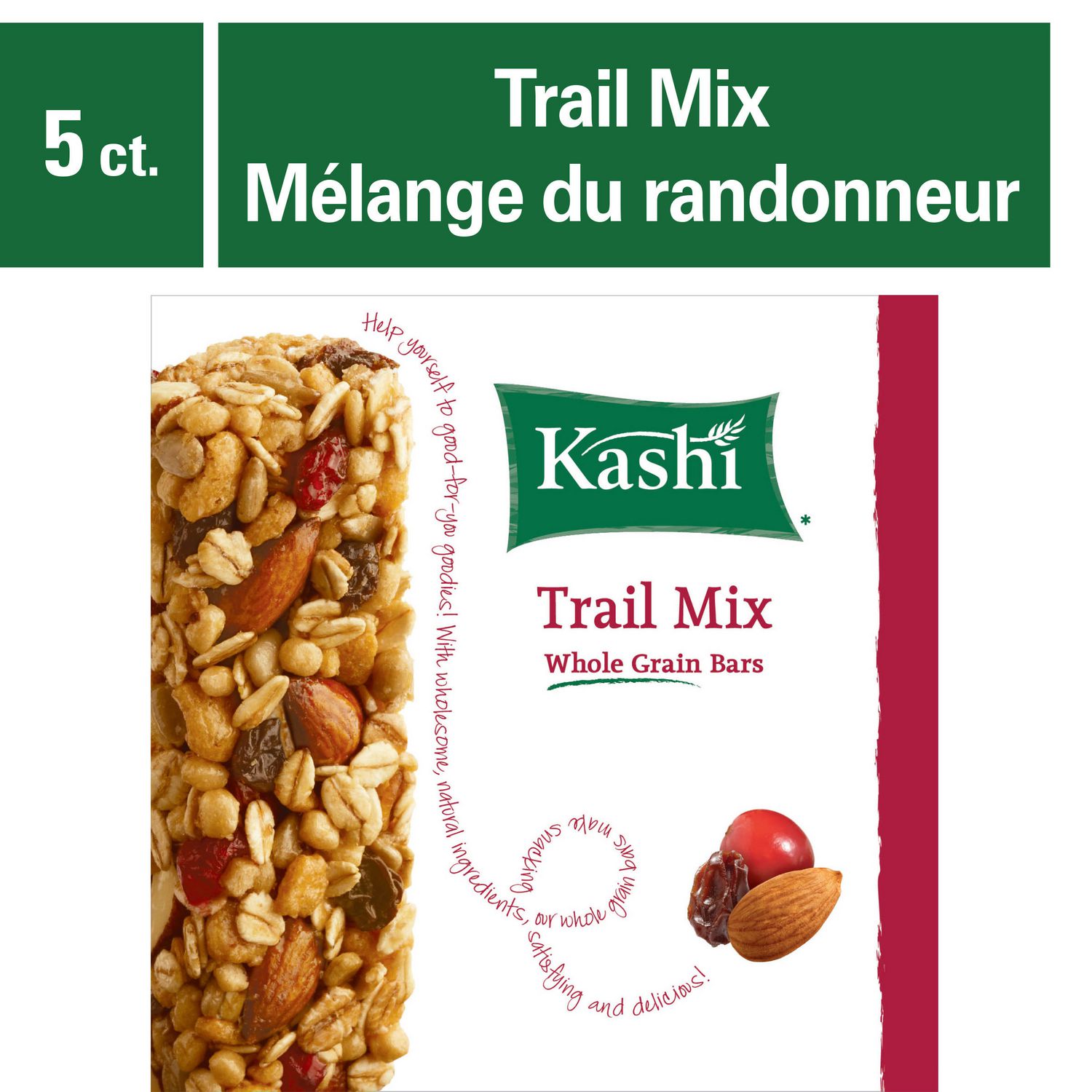 Kashi Trail Mix Whole Grain Bars, 175 G Walmart Canada