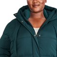 thumbnail image 4 of George Plus Women's Long Puffer Jacket, 4 of 6