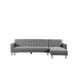 Velago Attalens Sofa-lit modulaire en polyester réglable – image 2 sur 9