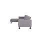 Velago Attalens Sofa-lit modulaire en polyester réglable – image 4 sur 9
