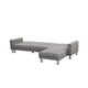 Velago Attalens Sofa-lit modulaire en polyester réglable – image 5 sur 9