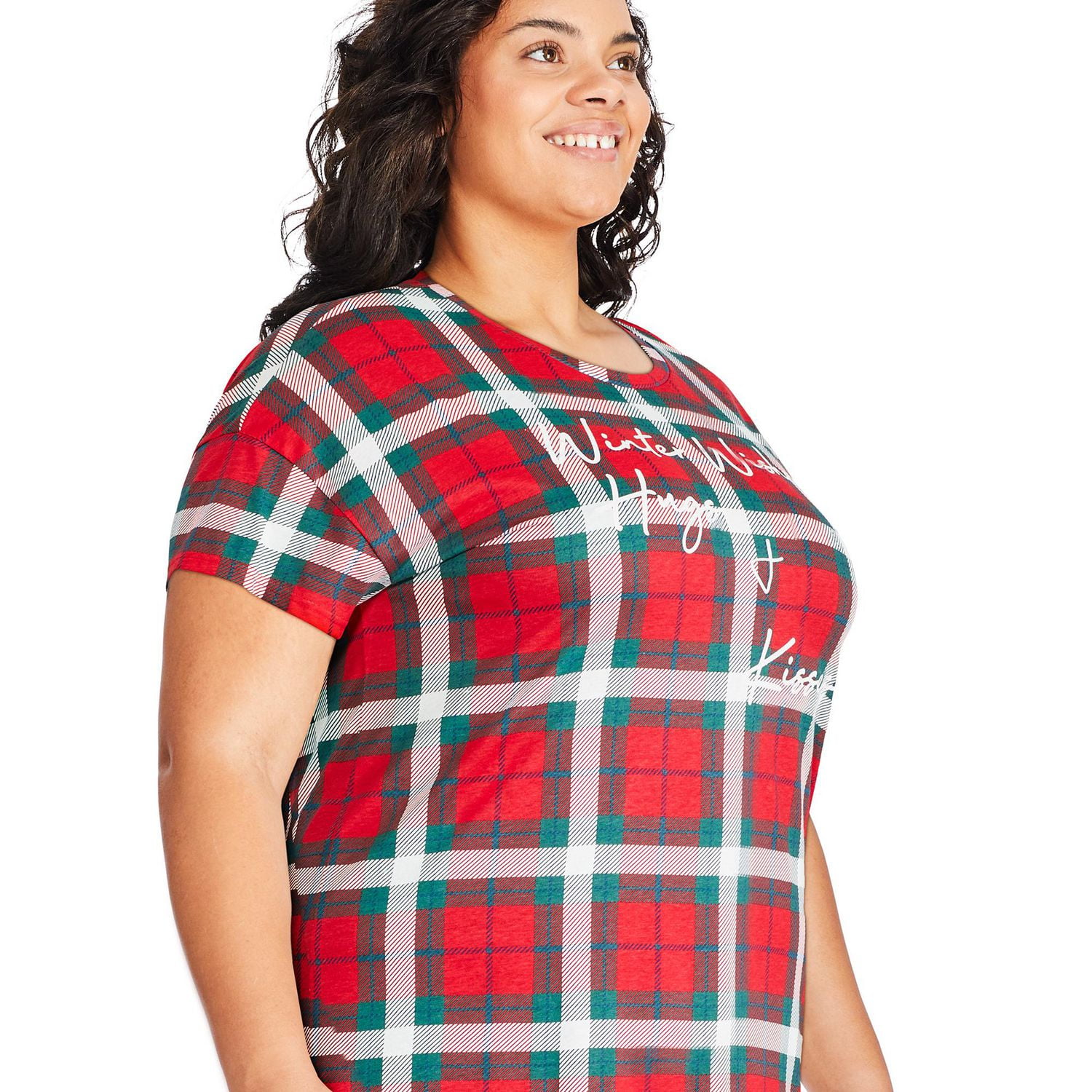 George Plus Women's Crew Neckline Nightshirt