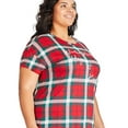 thumbnail image 2 of George Plus Women's Crew Neckline Nightshirt, 2 of 6